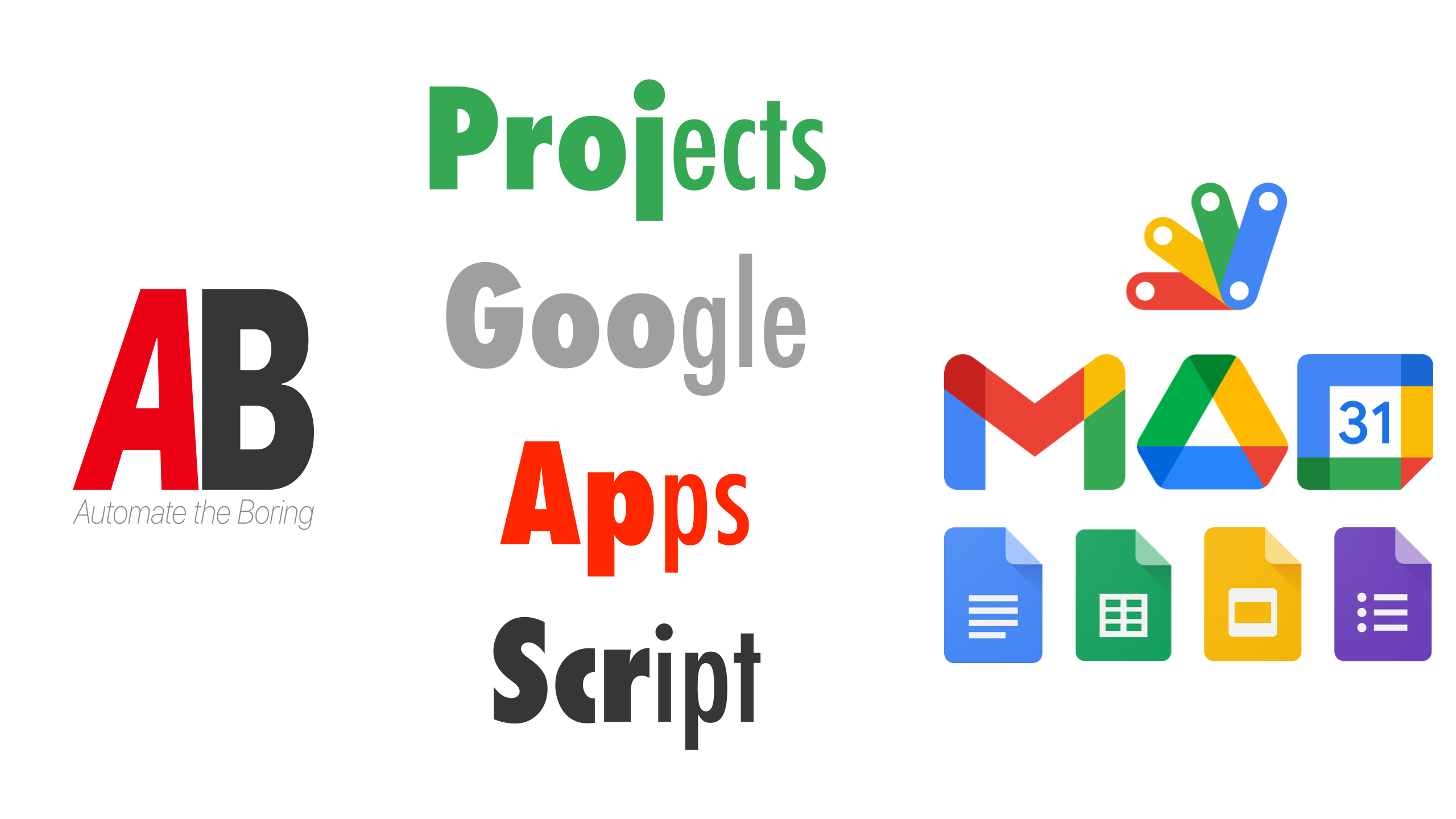 Projects - Google Apps Script