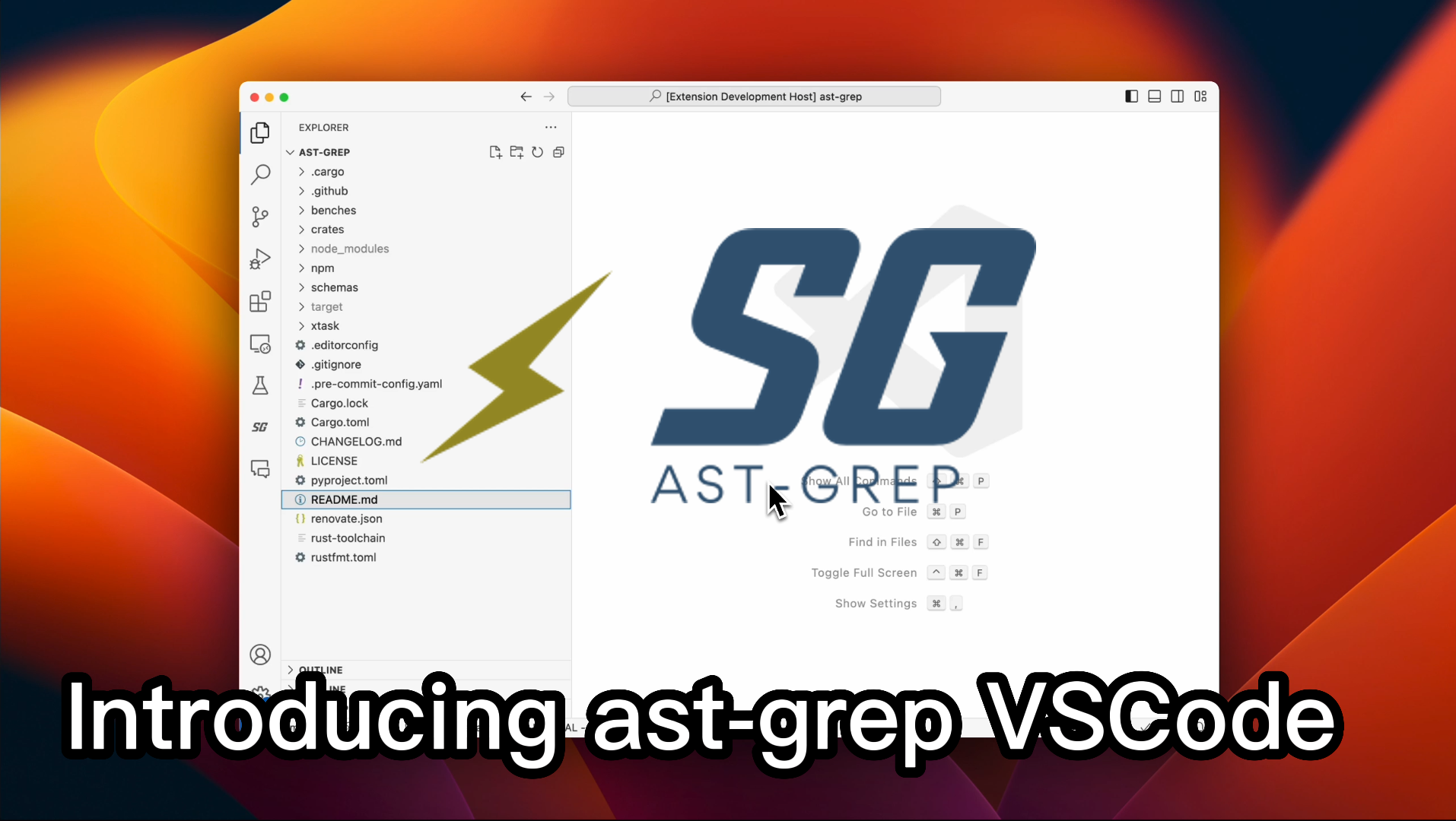 ast-grep VSCode introduction