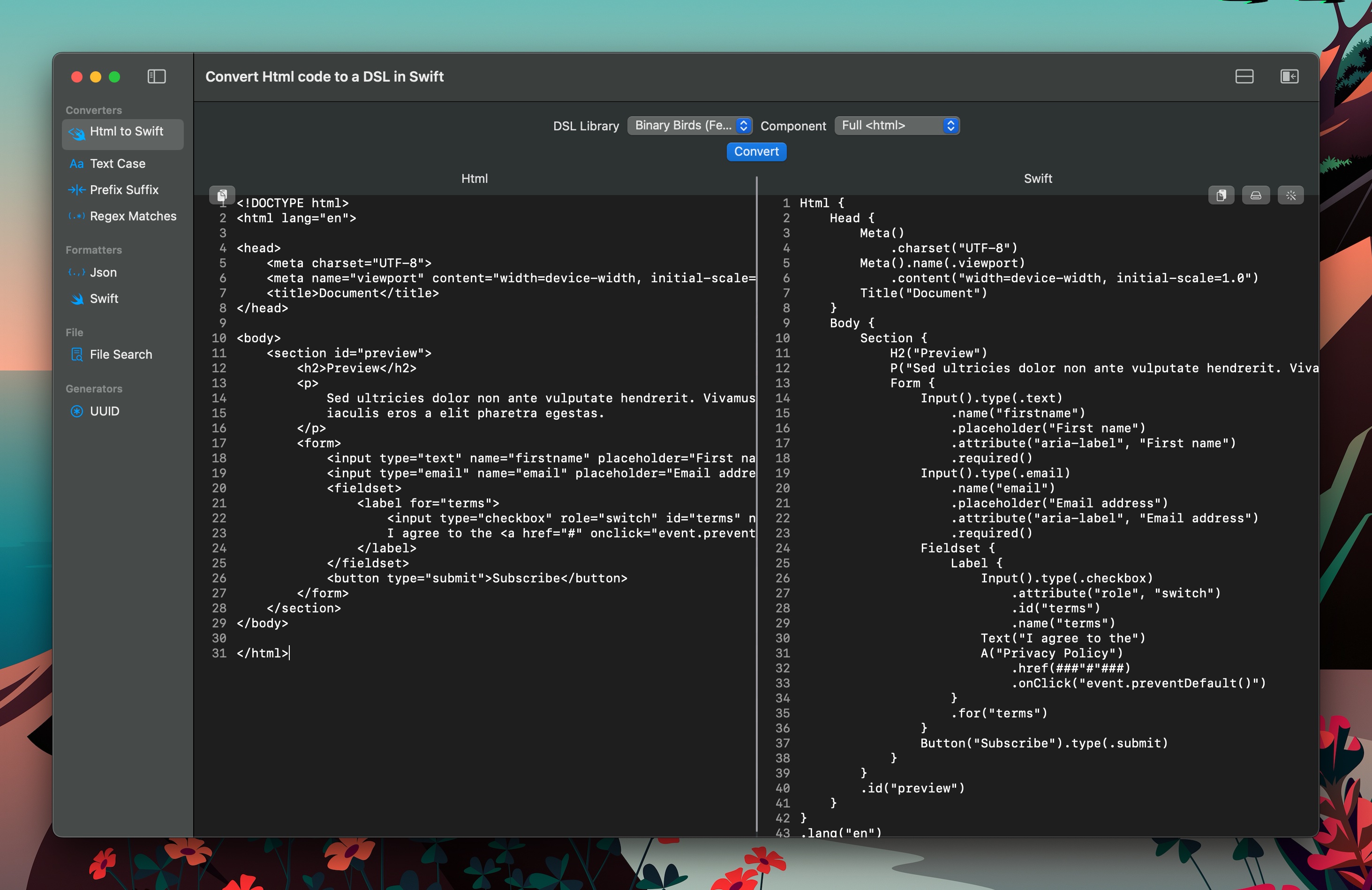 html-to-swift-converter-screenshot.jpeg