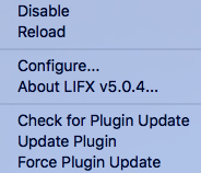 Plugin Menu Plugin Menu
