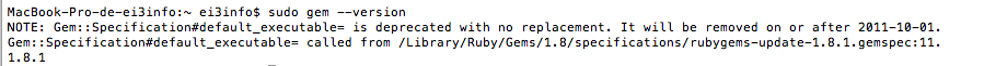 How to see rubygems version