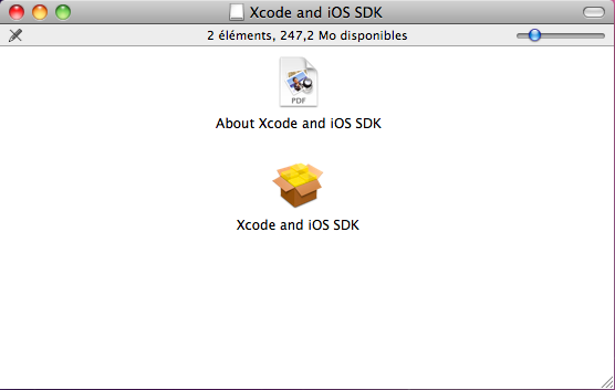Install Xcode 3 for Mac OS X