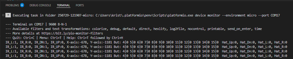 serial debug