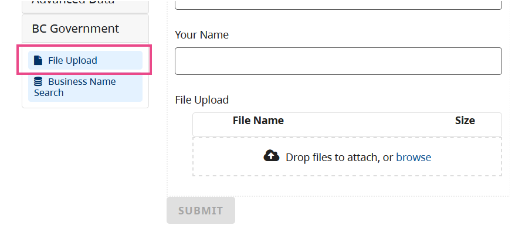 File Upload Component