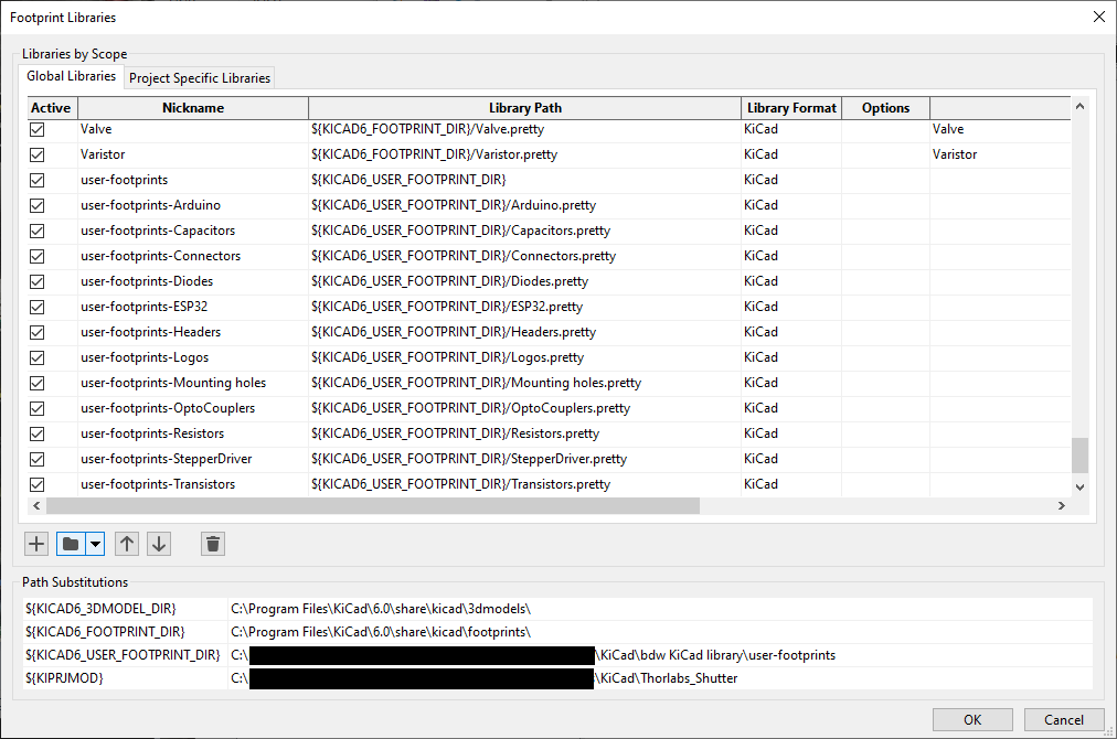 KiCad 6 footprint libraries.png