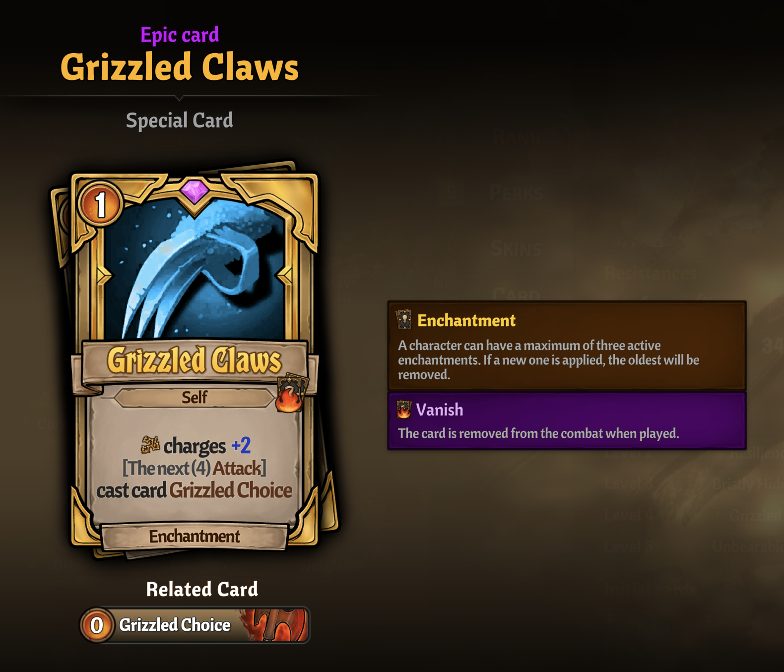 Grizzled Claws