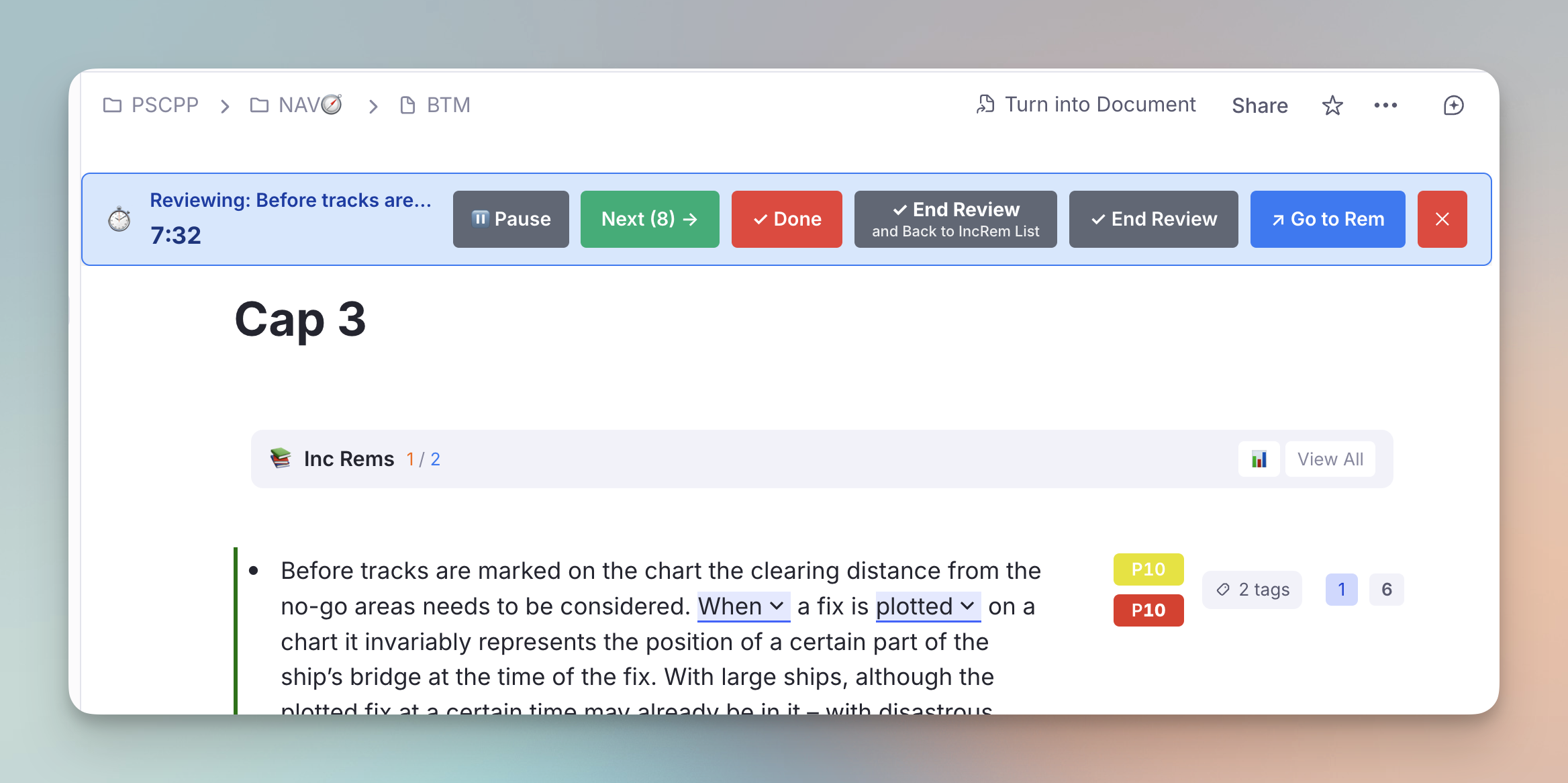 Editor Review Timer with new Dismiss button and two-line labels