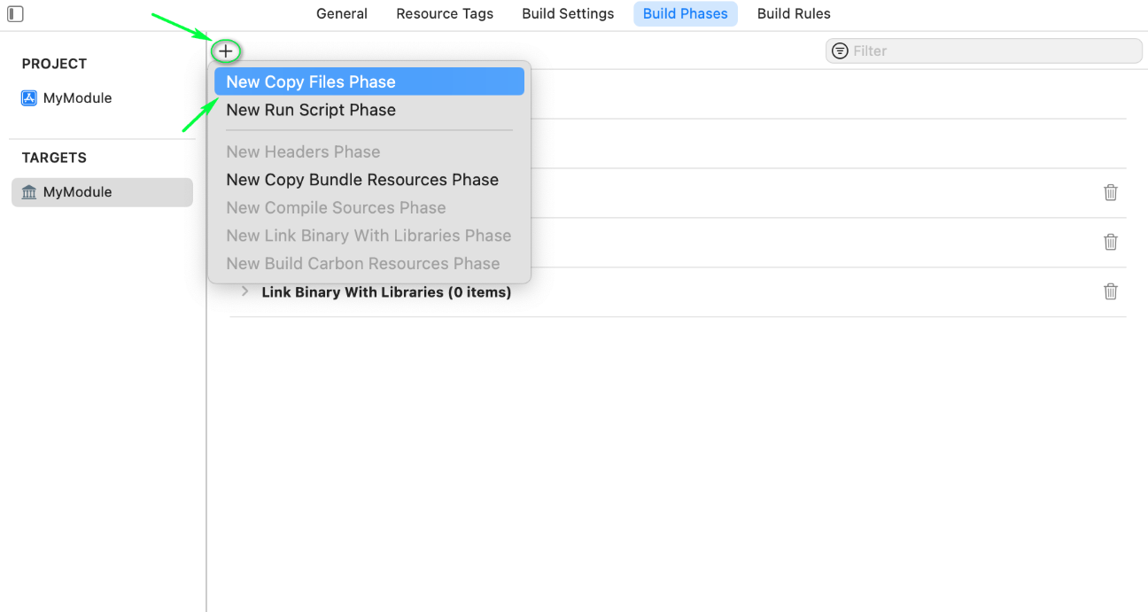 New copy files phase