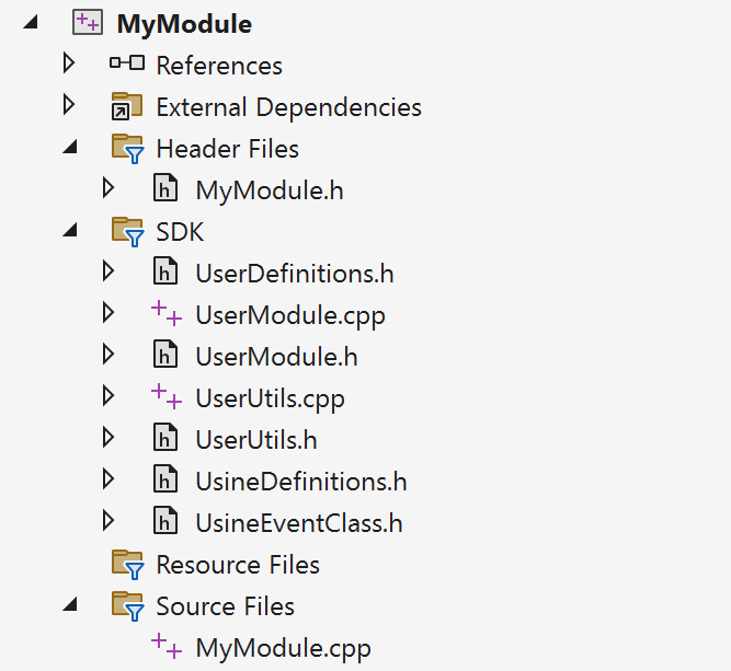 Project structure