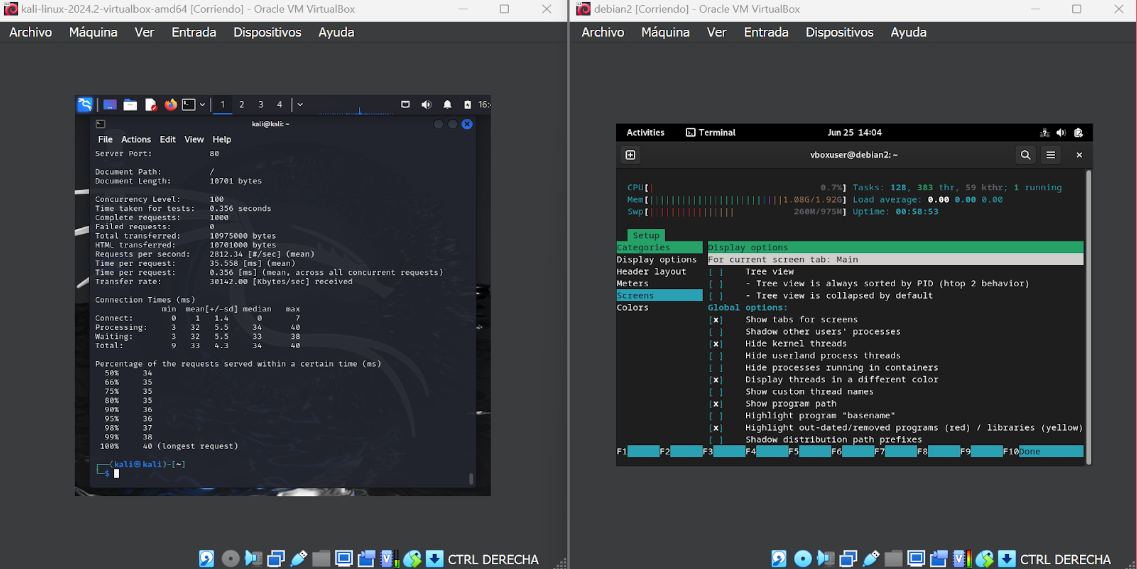 monitoreo con htop