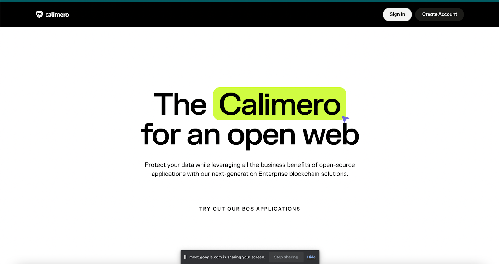 calimero-Calimero-portal