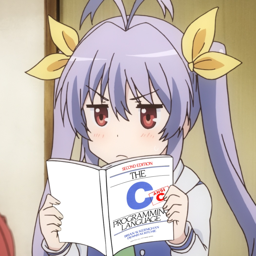 Renge_Reading_C_Programming_Language.jpg