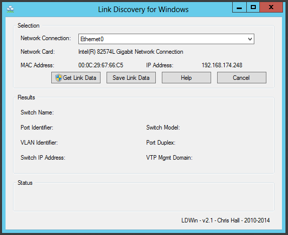 LDWin is a Link Discovery Protocol Client for Windows