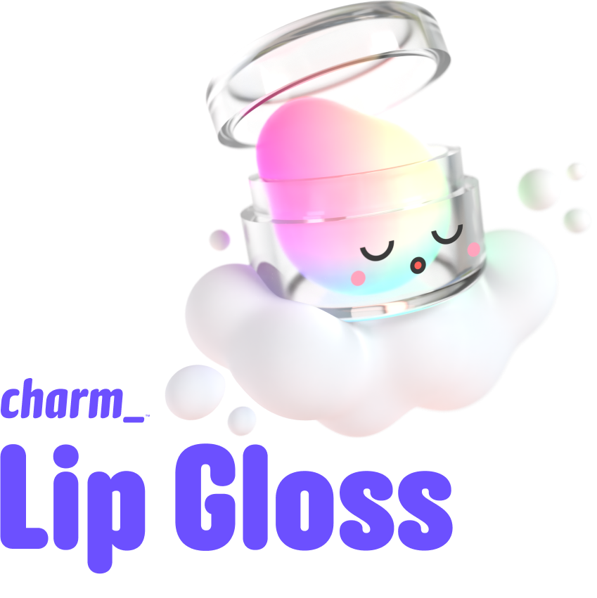 Lip Gloss title treatment