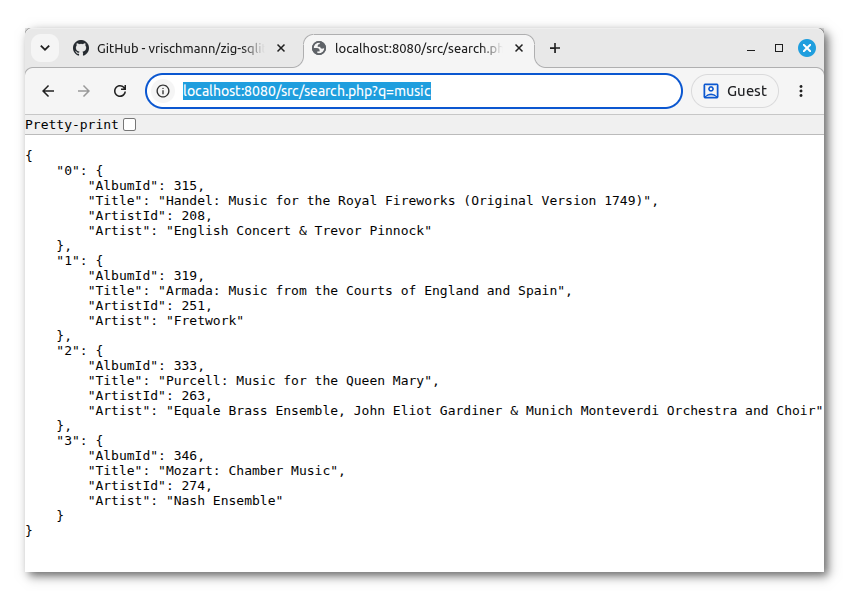 Screen shot