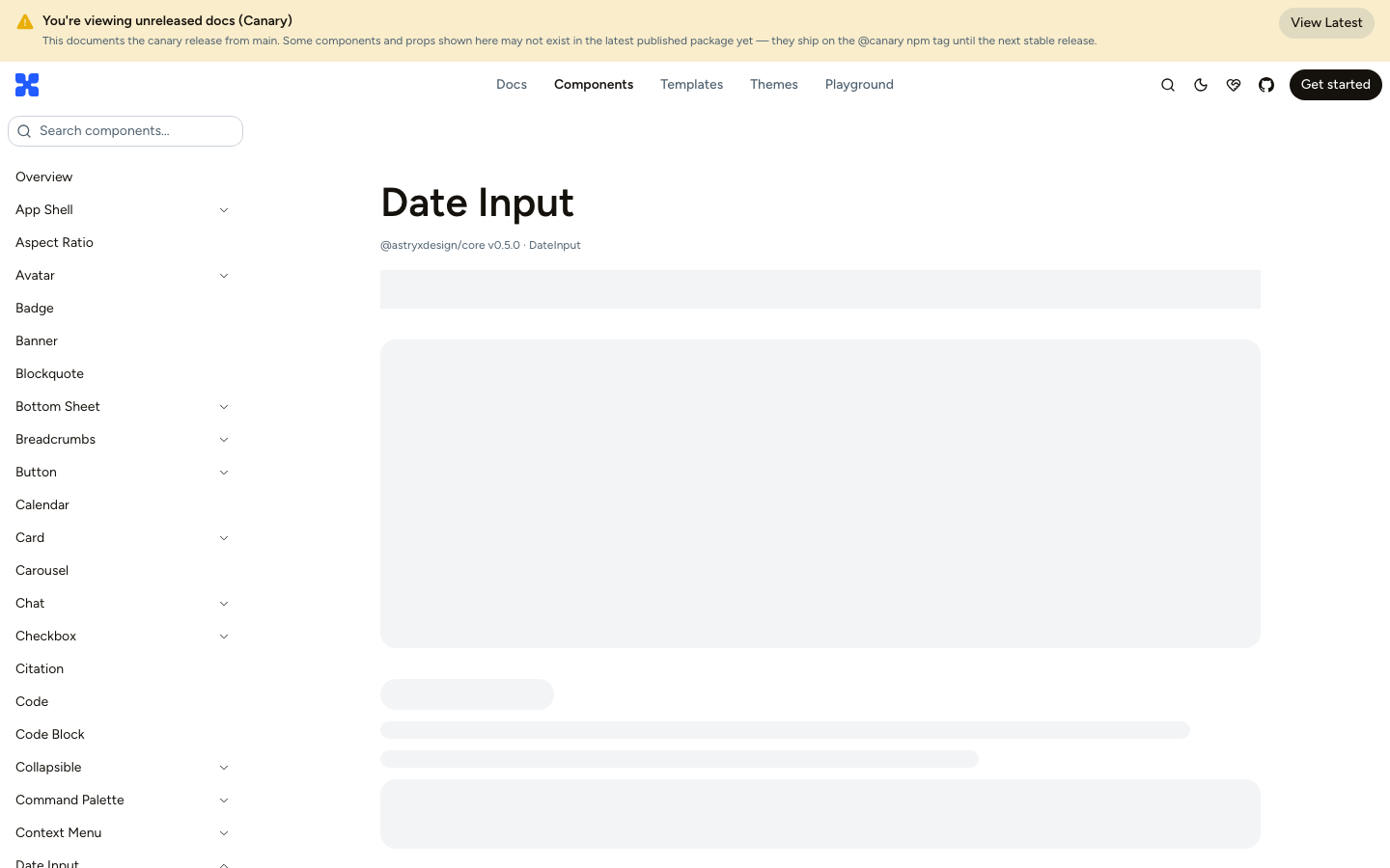 Component desktop fallback