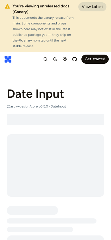 Component mobile fallback