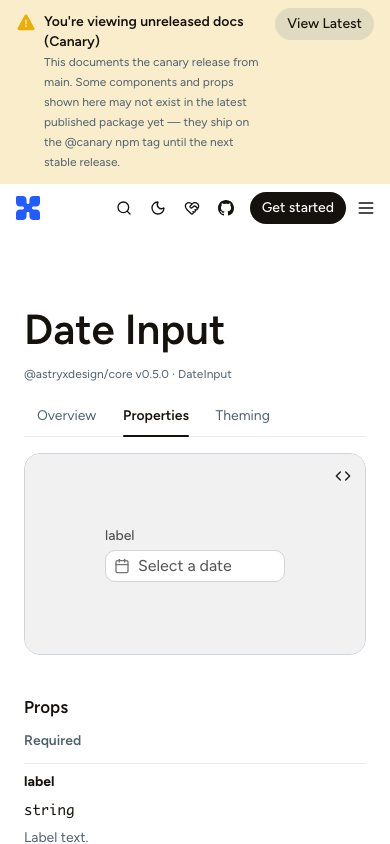 Properties loaded