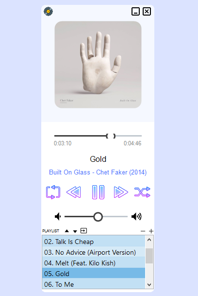 Good Vibes Music Player v1.0.png