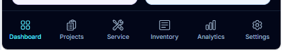 Mobile navigation: hamburger and bottom tabs