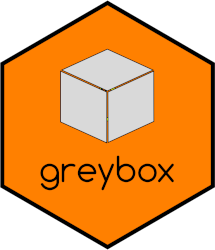 hex-sticker of the greybox package for R
