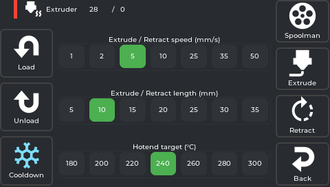 Filament panel
