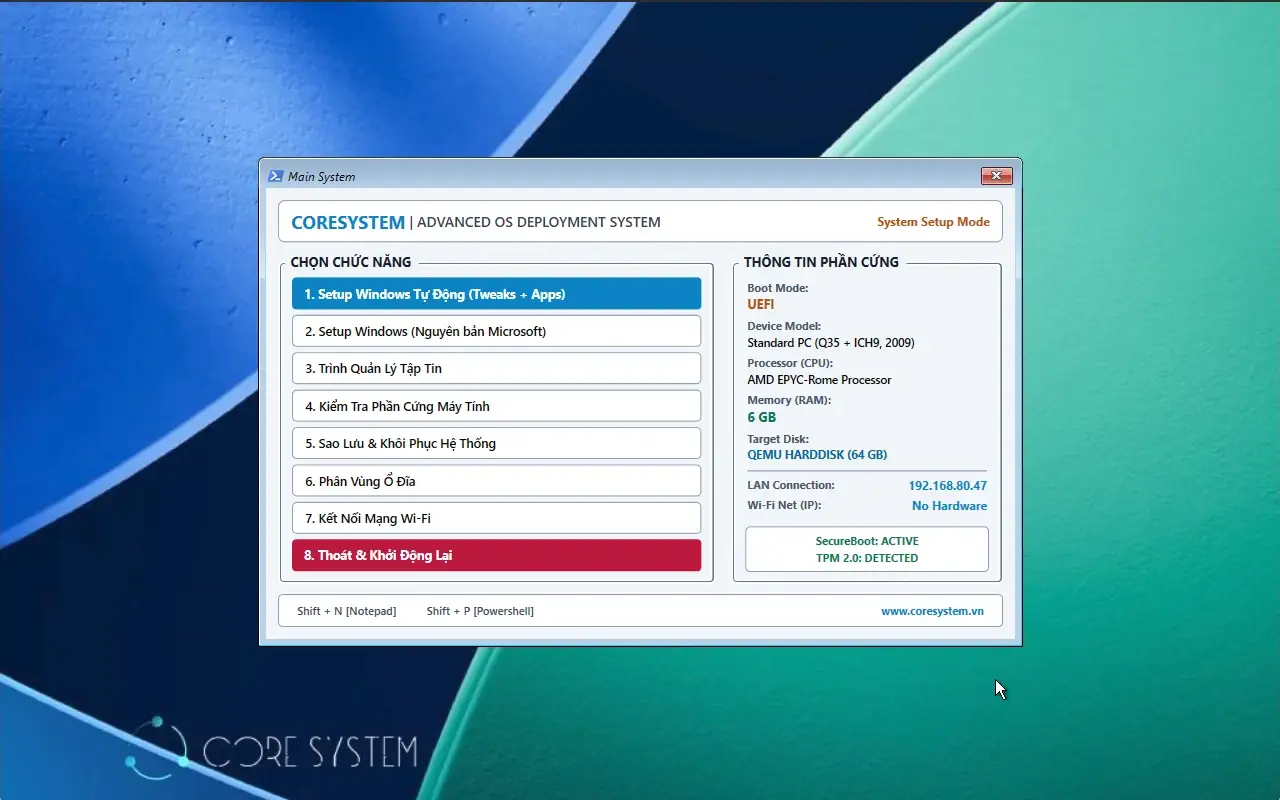 Main System