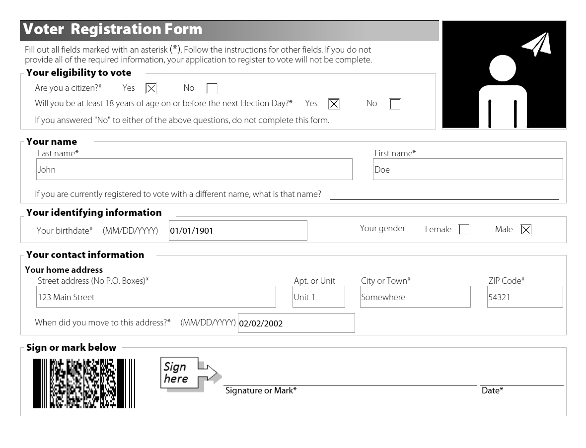 Example form (clean)