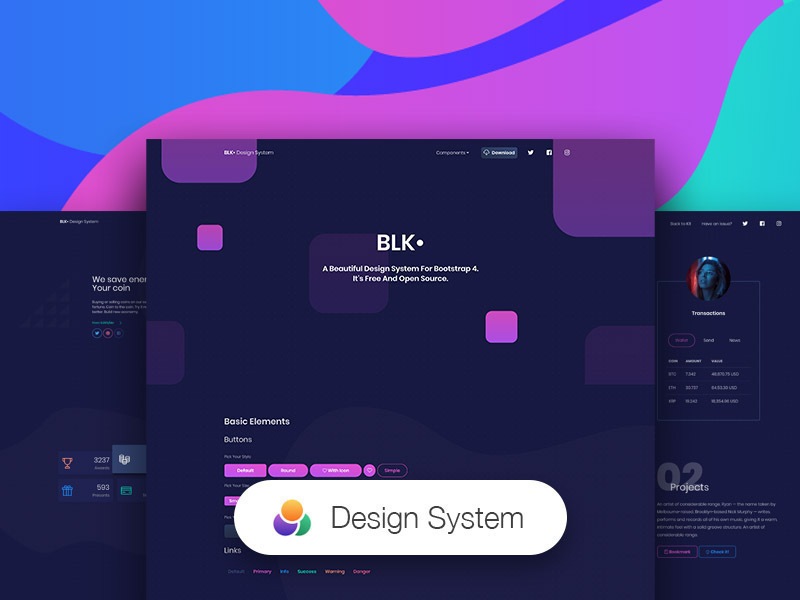 BLK Design System  HTML