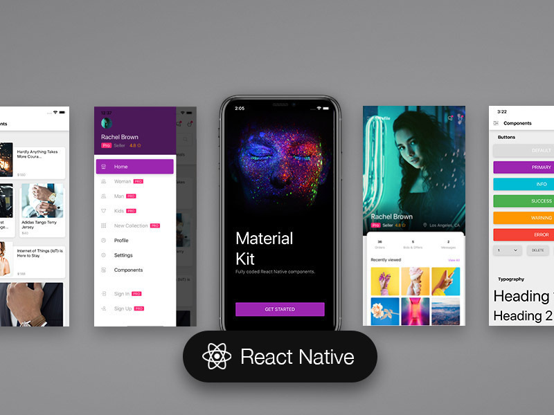 Material Kit React Native