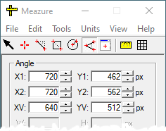 Crosshair position