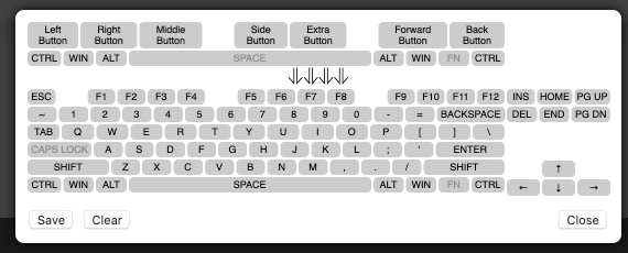 mouse button remap