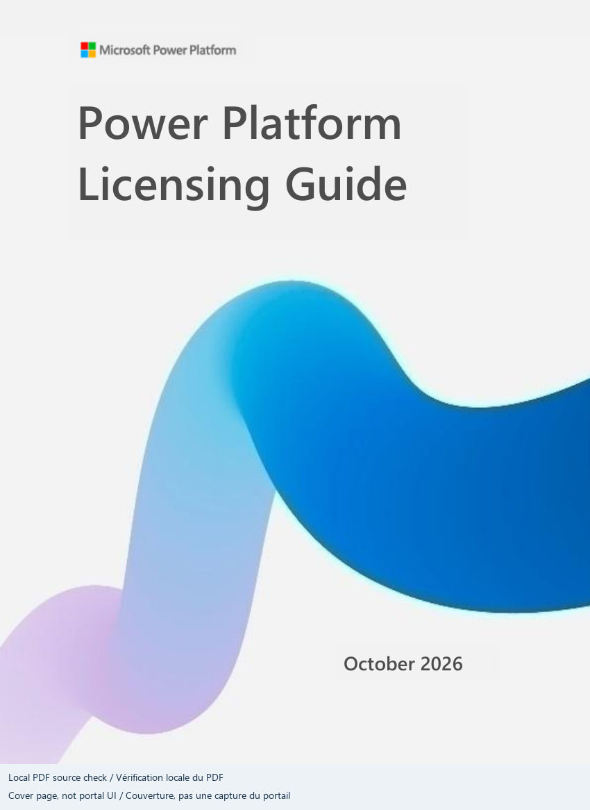 Actual local licensing PDF cover, not portal UI