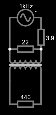 circuit with parallel resistor