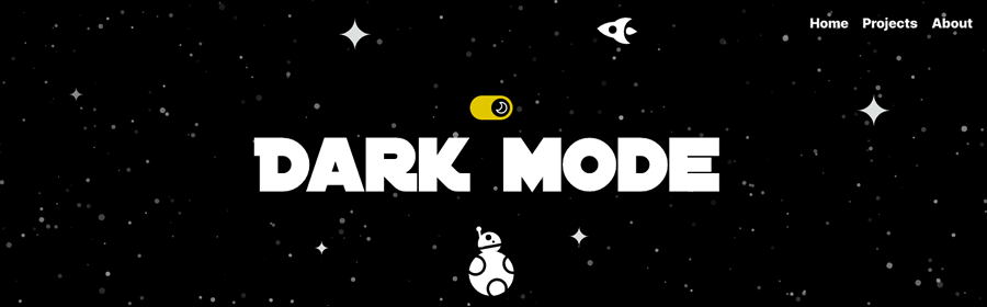 Dark Mode Screenshot