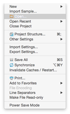How to open a project in Android Studio · dogriffiths/HeadFirstAndroid ...