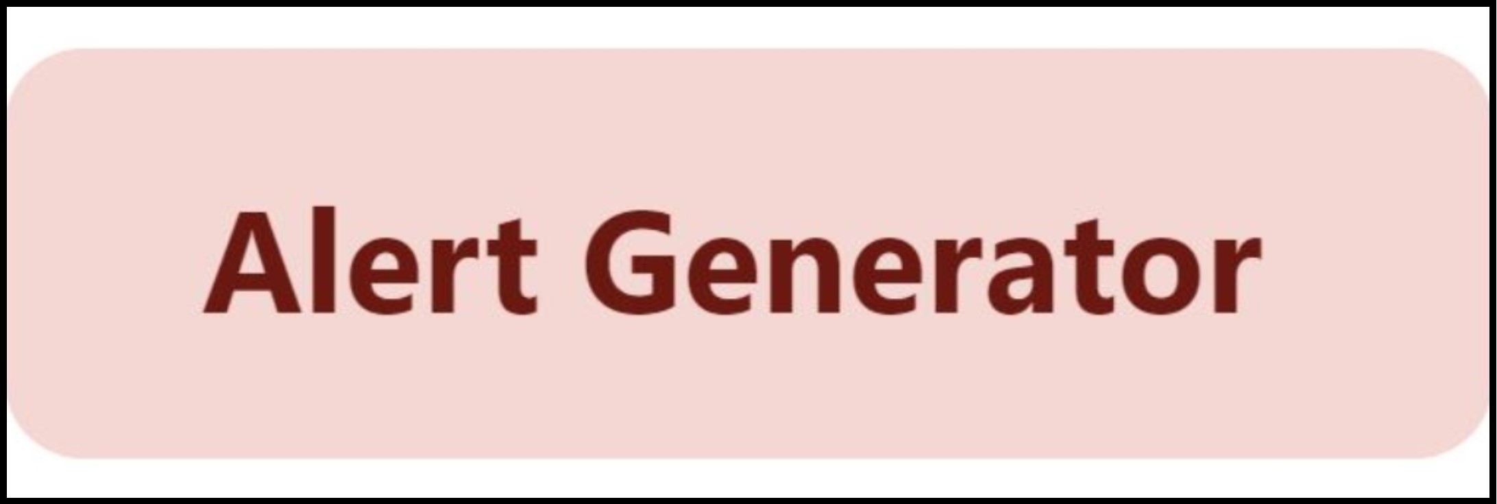 Alert Generator