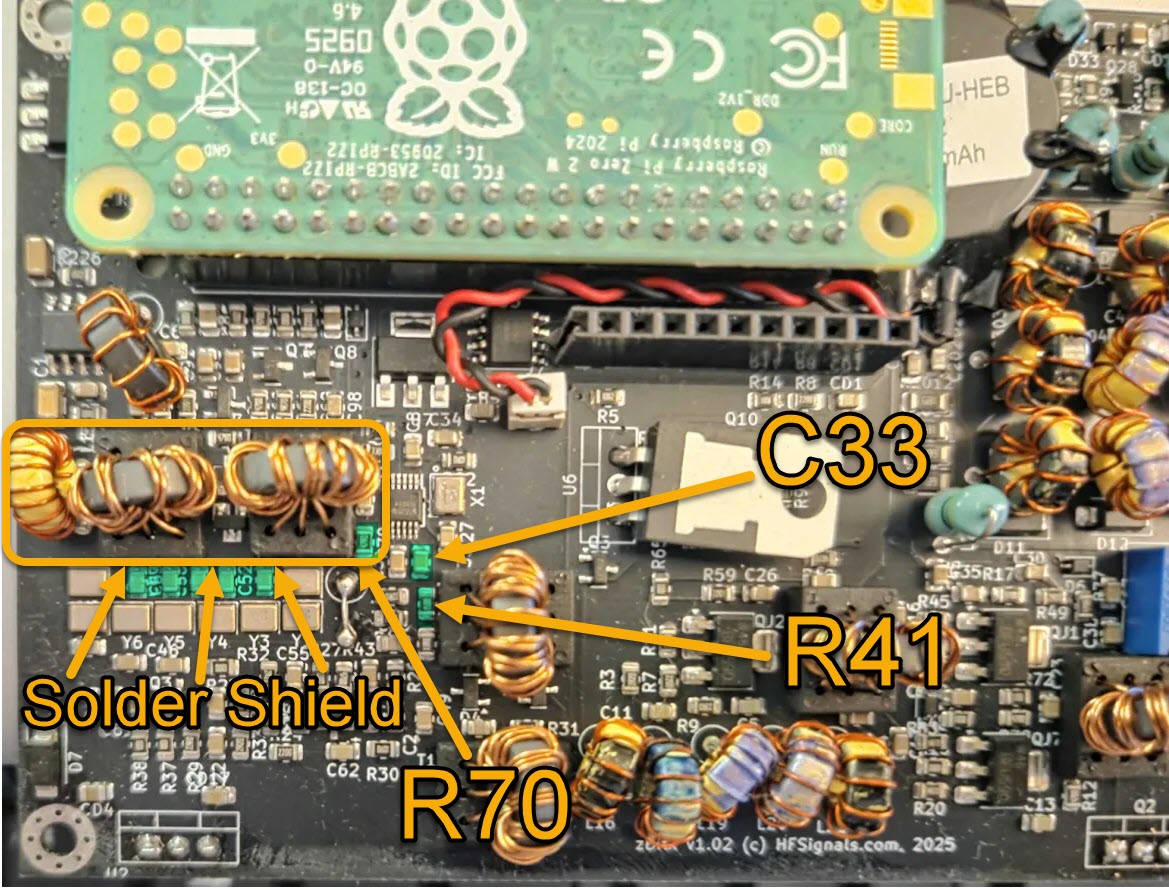 zBitx v1 board