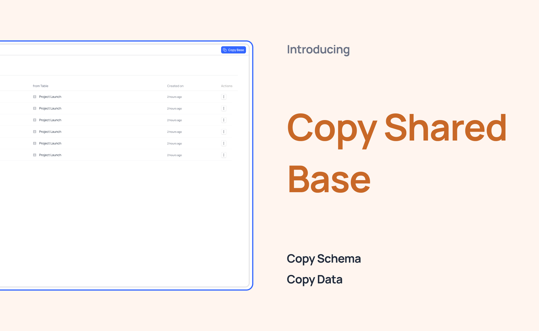 copy shared base