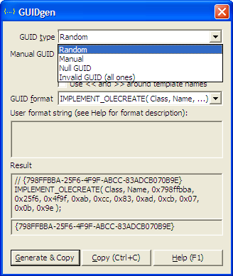 GUID generators