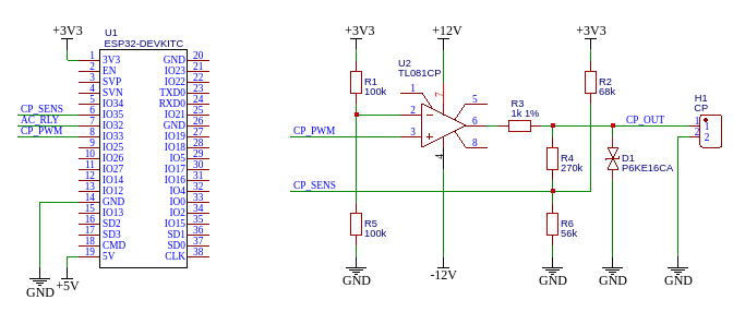 CP sensing circuit