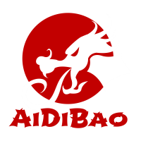 AiDiBao Logo with a dragon head on it
