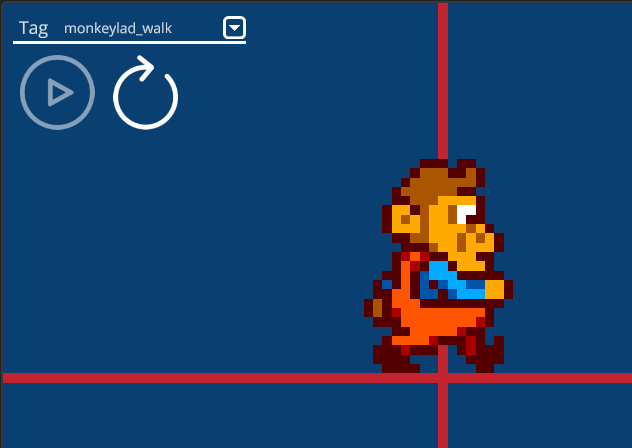 Animation de marche