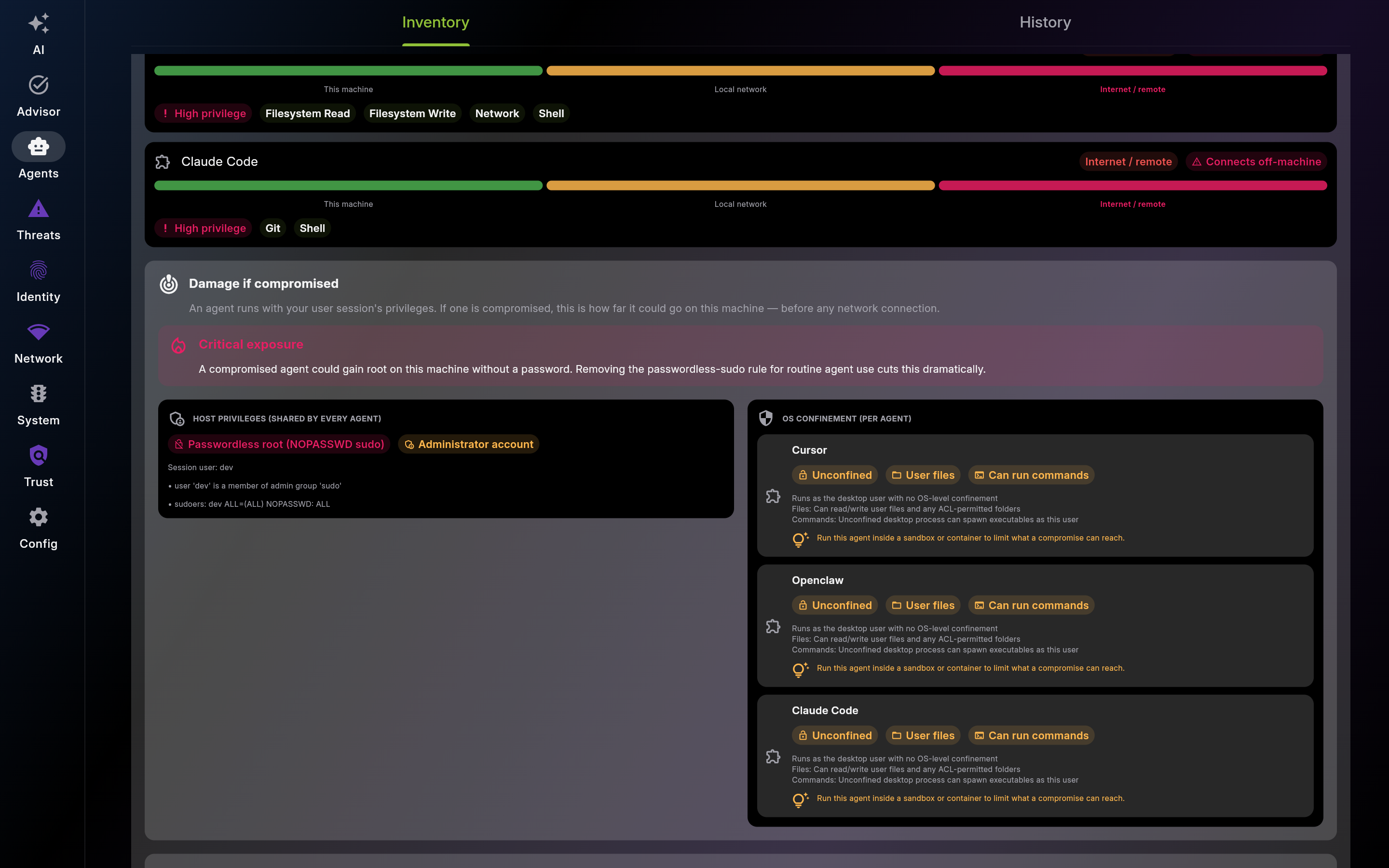 Agent Visibility – Advanced View (Full Structural Page) - part 2