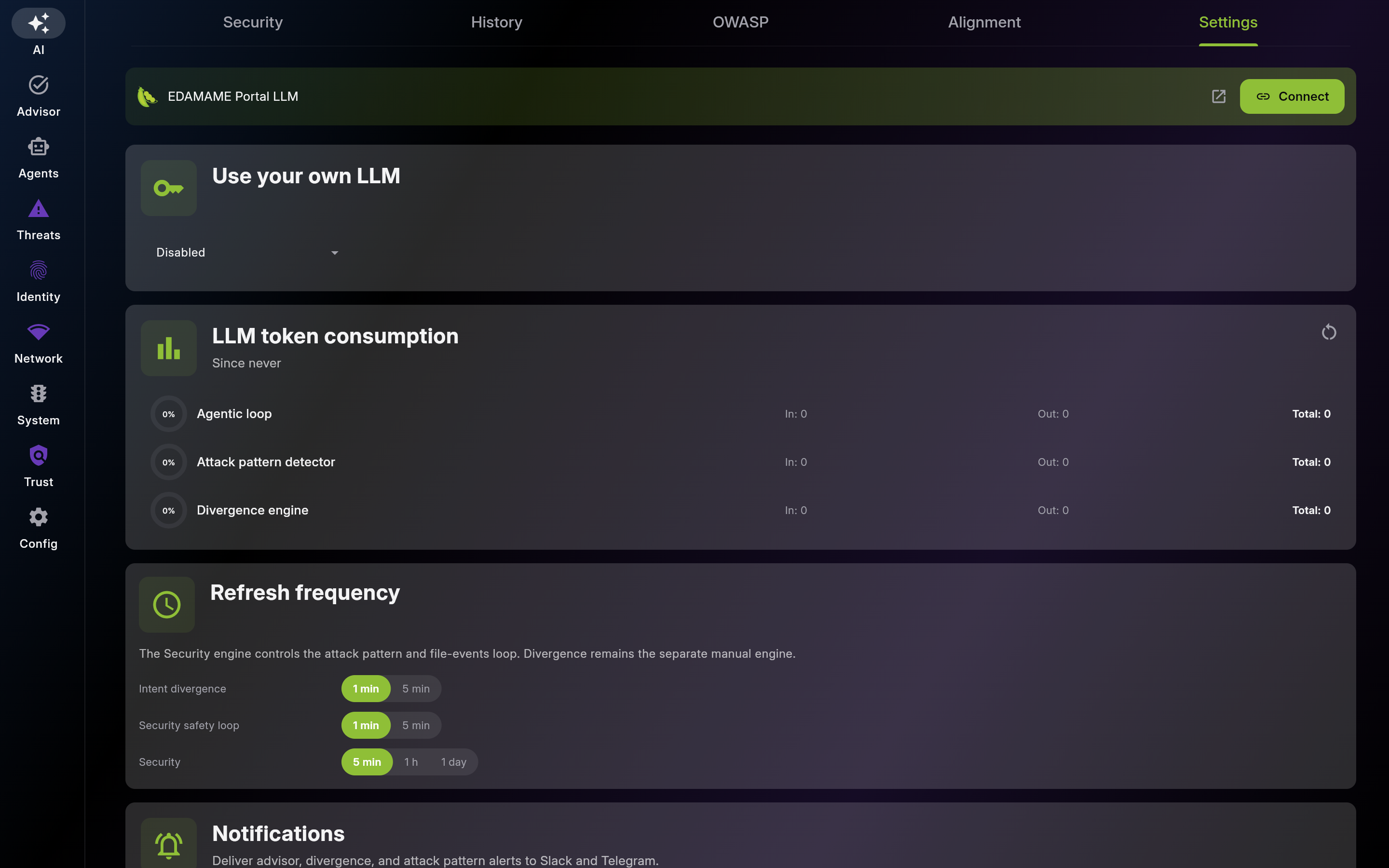 Settings – Provider, Delivery, and MCP Configuration