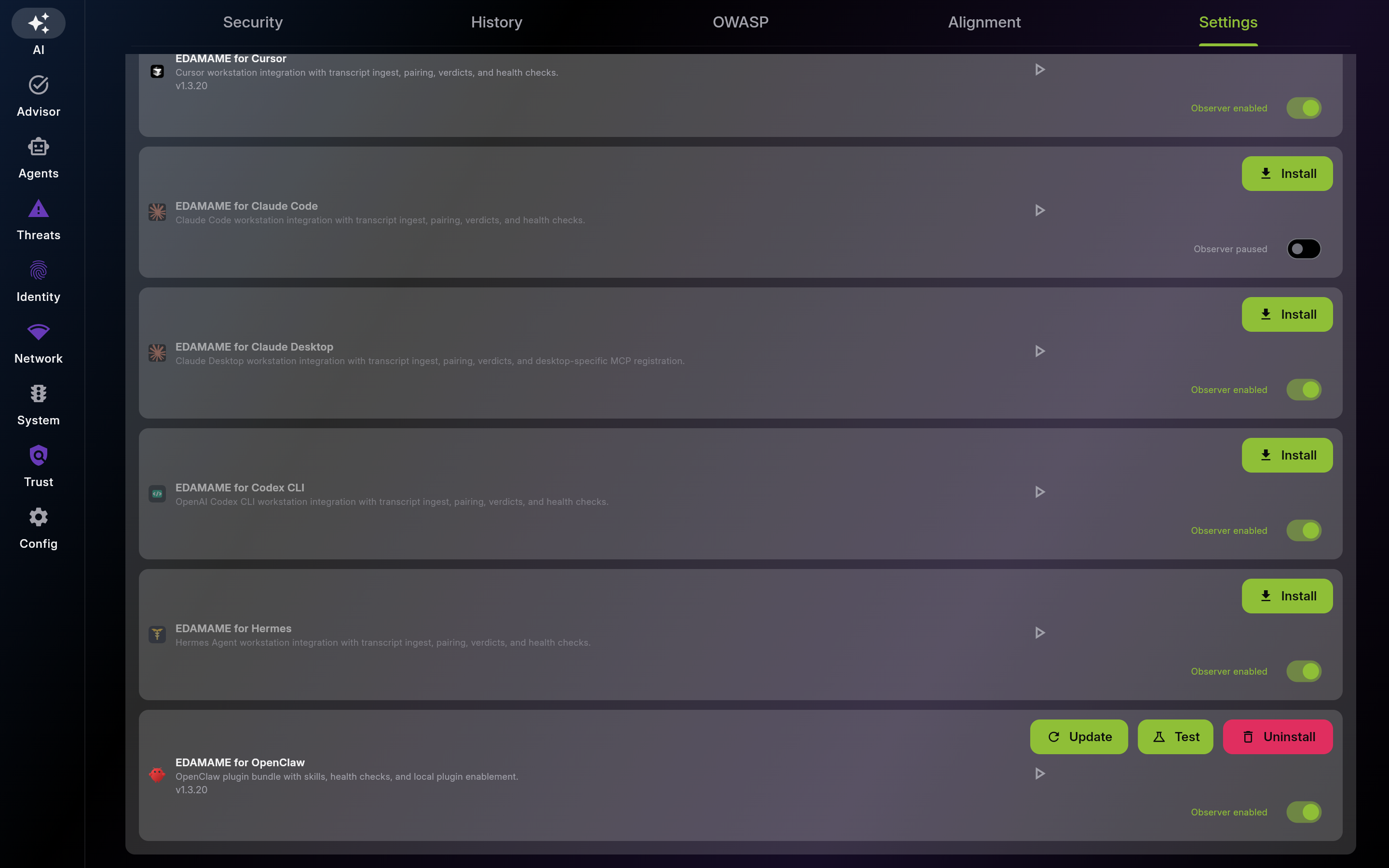 Settings – Provider, Delivery, and MCP Configuration - part 5