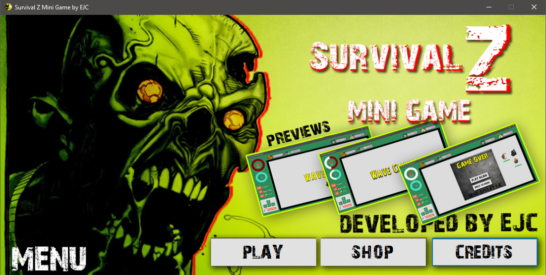 Survival Z Mini Game