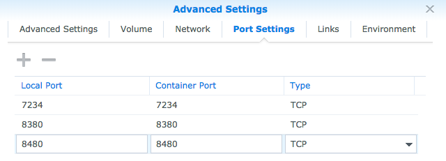 Create Docker Container Static Port Settings Docker container static port values