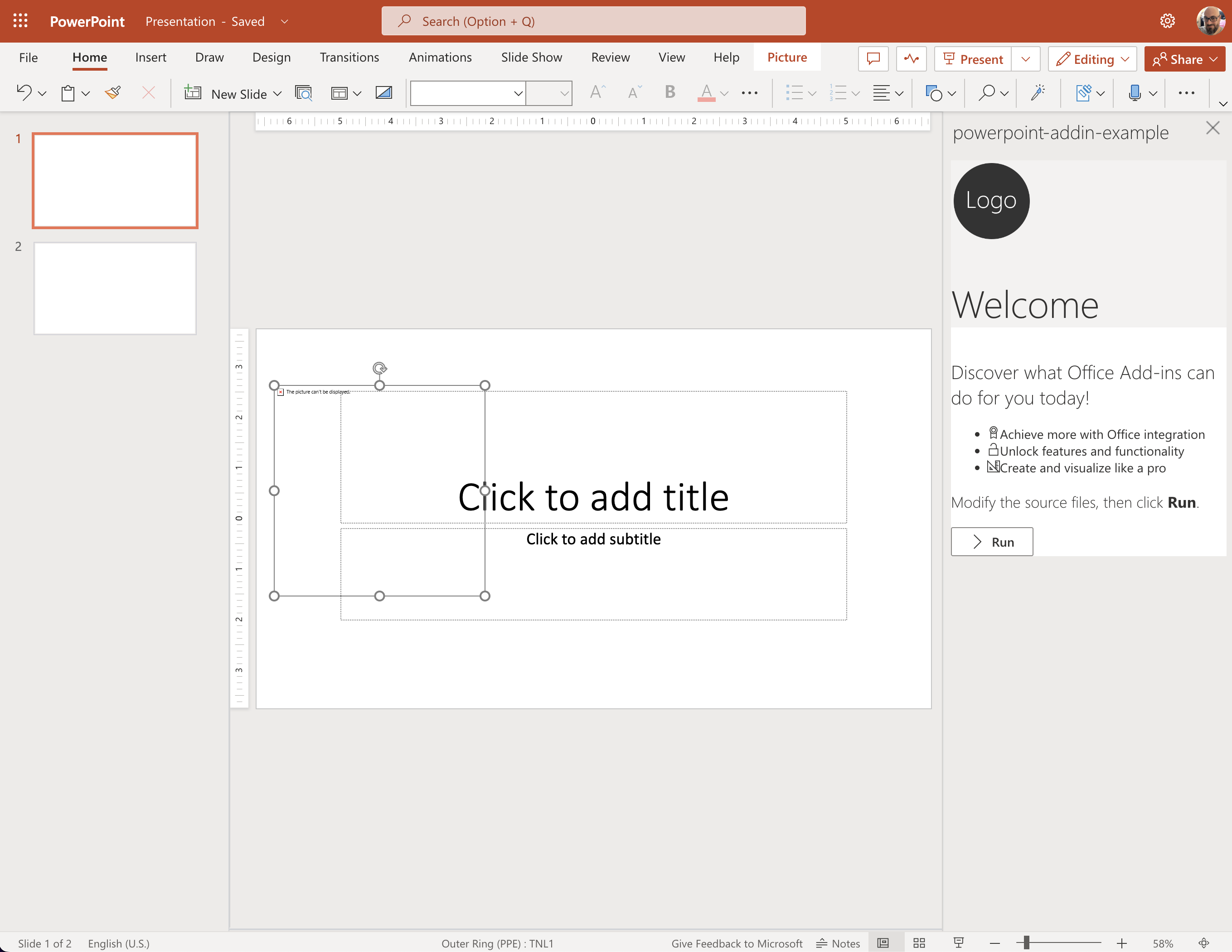 PowerPoint Online current result without wait