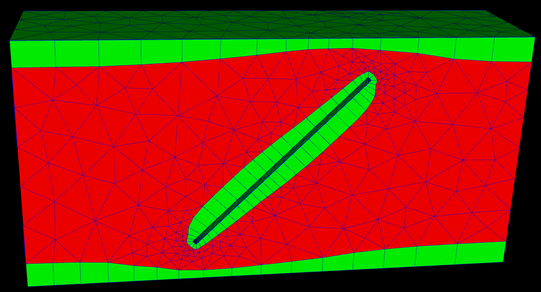 Complete Mesh for a damper in a duct (starting from an STL geometry ...